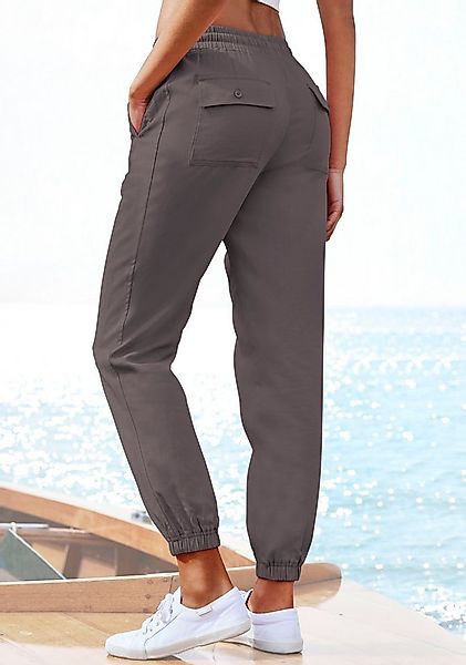 LASCANA Schlupfhose aus Webware, leichte Stoffhose mit Taschen günstig online kaufen
