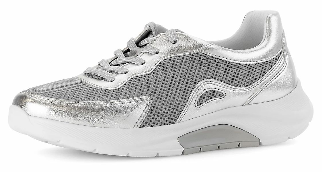 Gabor Rollingsoft Keilsneaker, Freizeitschuh, Halbschuh, Schnürschuh mit We günstig online kaufen
