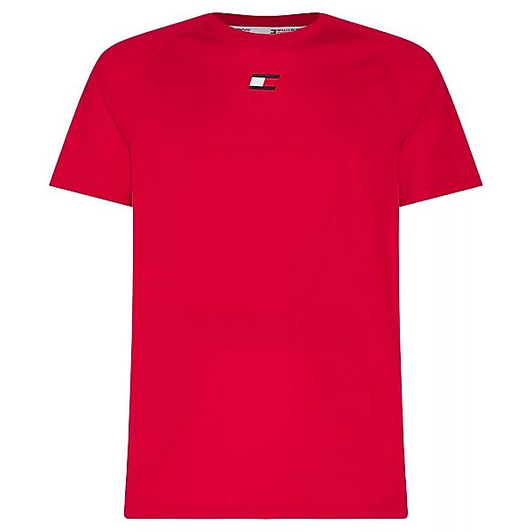 Tommy Hilfiger Sportswear Training Kurzärmeliges T-shirt L Primary Red günstig online kaufen