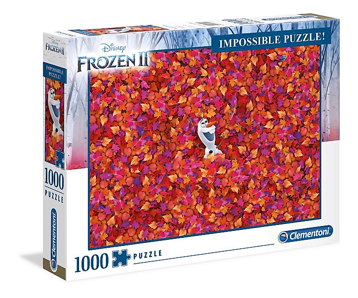 Clementoni 39526 - Frozen 2 - 1000 Teile - Impossible Puzzle günstig online kaufen