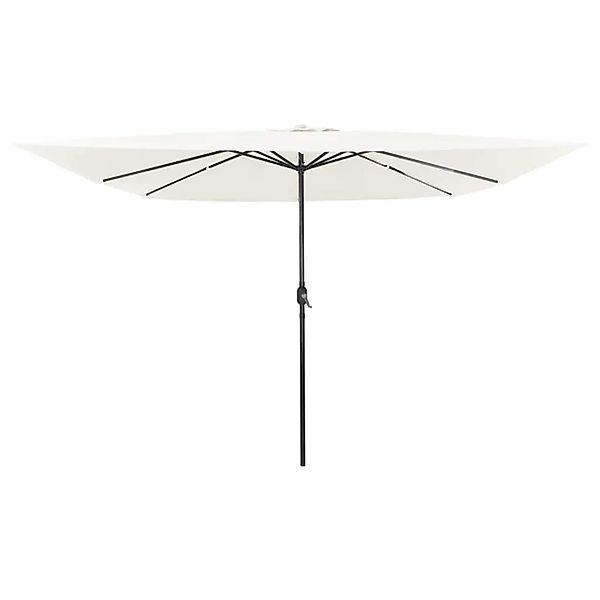 vidaXL Gartenparasol Weiß und Schwarz 295 x 295 x 245 cm 42003660 günstig online kaufen