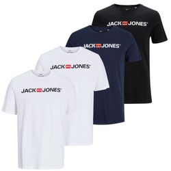 Jack & Jones T-Shirt Basic (4-tlg) günstig online kaufen