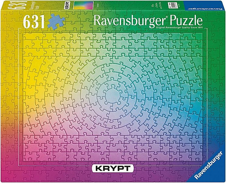 Ravensburger Puzzle Krypt Gradient, 631 Puzzleteile, Made in Germany günstig online kaufen