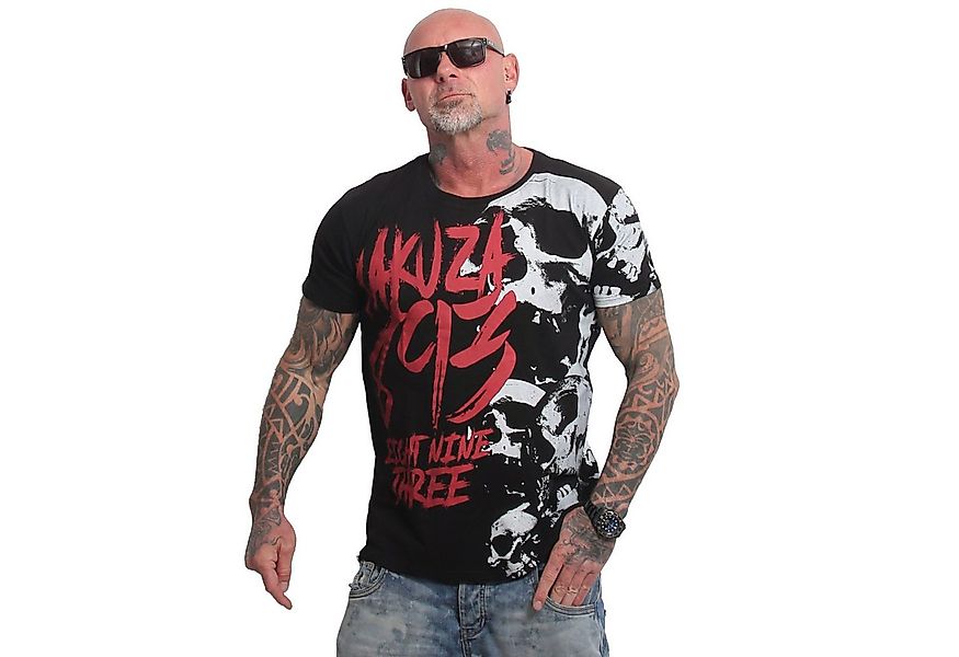 YAKUZA T-Shirt Skull Theme günstig online kaufen