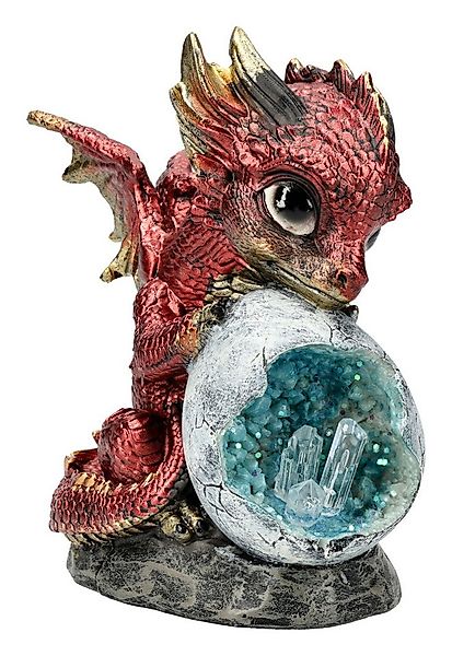 Figuren Shop GmbH Fantasy-Figur Drachenfigur Ember Clutch – Roter Fantasy D günstig online kaufen