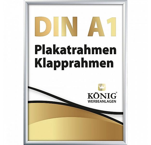 Dreifke Rahmen Dreifke® Plakatrahmen DIN A1, 25mm Aluminium Profil, Silber, günstig online kaufen