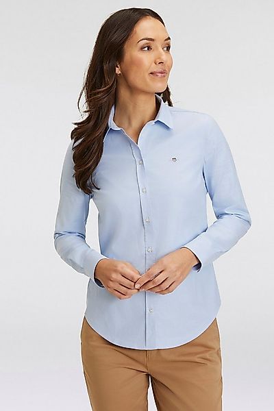 Gant Langarmbluse New Slim Stretch Oxford Blouse für bequemen Sitz u. Beweg günstig online kaufen