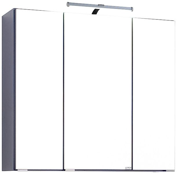 welltime Spiegelschrank "Texas", Breite 70 cm, mit LED-Aufbauleuchte günstig online kaufen