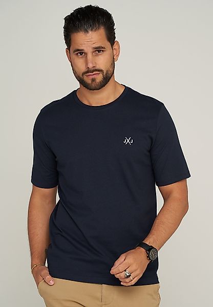 Jack & Jones T-Shirt JJELIF TEE SS CREW NECK Shirt mit kurzen Ärmel aus Bau günstig online kaufen