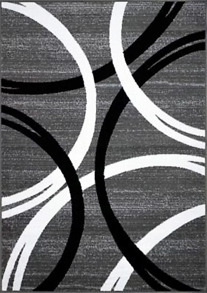 Carpetilla Designteppich Floransa Modern grau Gr. 200 x 290 günstig online kaufen