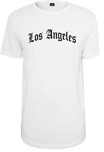 MisterTee Kurzarmshirt "Herren Los Angeles Wording Tee", (1 tlg.) günstig online kaufen