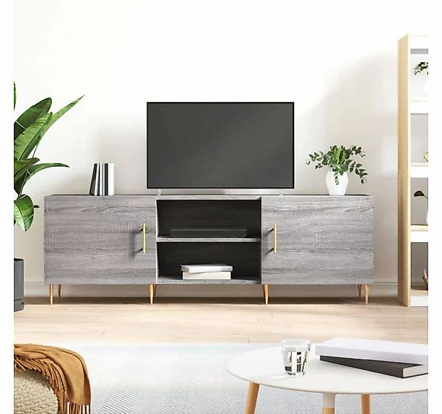 vidaXL TV-Schrank TV-Schrank Grau Sonoma 150x30x50 cm Holzwerkstoff günstig online kaufen