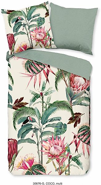 good morning Wendebettwäsche »Coco«, 100% Baumwolle, 135x200, 2 Teilig, Rei günstig online kaufen