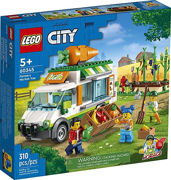 LEGO® LEGO® City 60345 Gemüse-Lieferwagen Konstruktionsspielsteine, günstig online kaufen