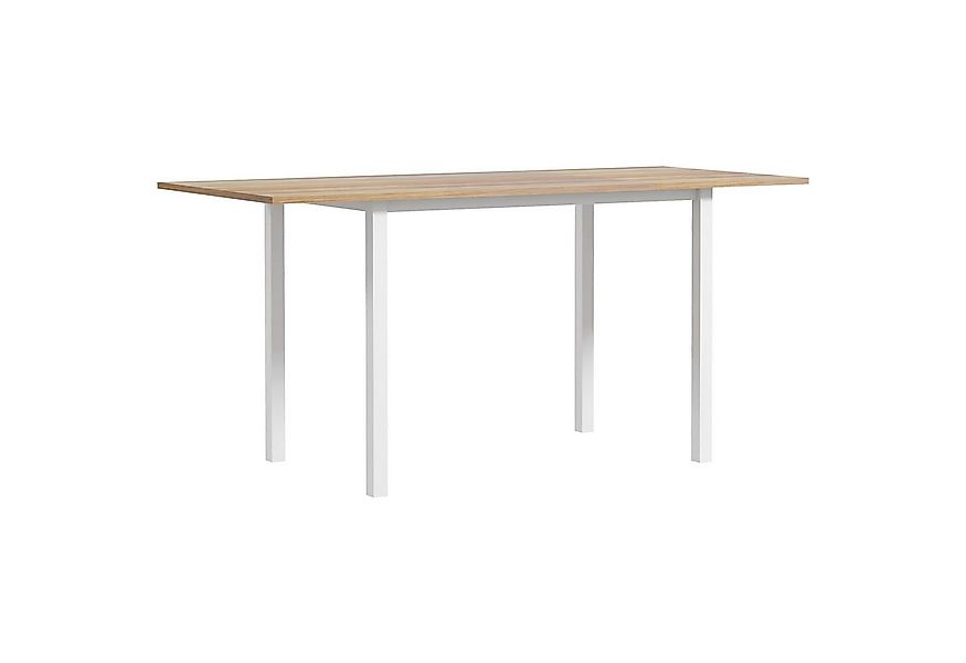 HOMCOM Klapptisch Esszimmertisch für 6 Personen, 160cm x 70cm x 76cm (Küche günstig online kaufen