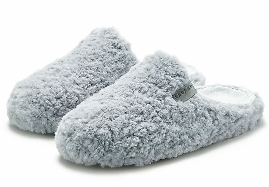 Elbsand Hausschuh "Pantolette, Pantoffel, Mule" mit kuscheligem Fellimitat günstig online kaufen
