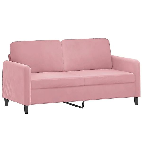 vidaXL 2-Sitzer-Sofa Rosa 140 cm Samt 359445 günstig online kaufen