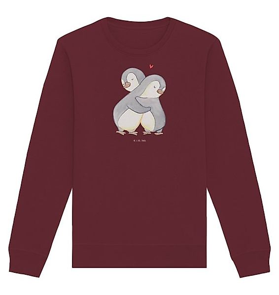 Mr. & Mrs. Panda Longpullover Größe XL Pinguine Kuscheln - Burgundy - Gesch günstig online kaufen