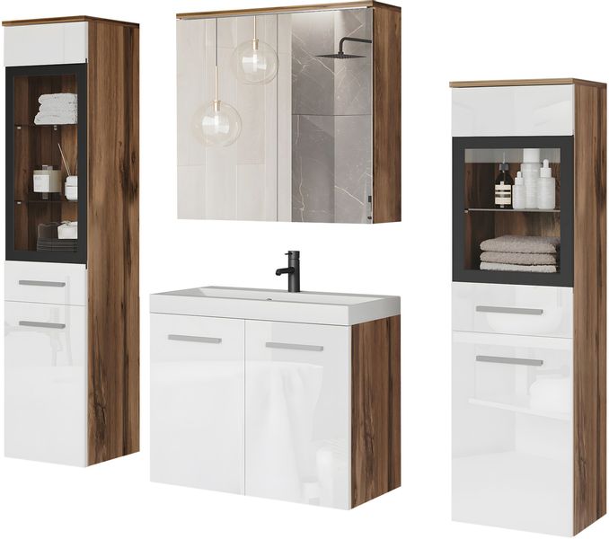 welltime Badmöbel-Set MADRIT II, Schrank mit günstig online kaufen