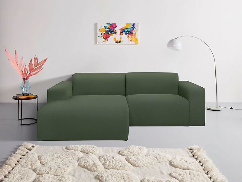 INOSIGN Ecksofa "Koa,228cm, L-Form, Modulsofa, Webstoff, Cord", Designsofa, günstig online kaufen