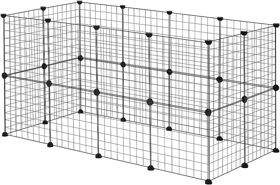 EUGAD Kleintierkäfig, Freigehege 72cm hoch Indoor günstig online kaufen
