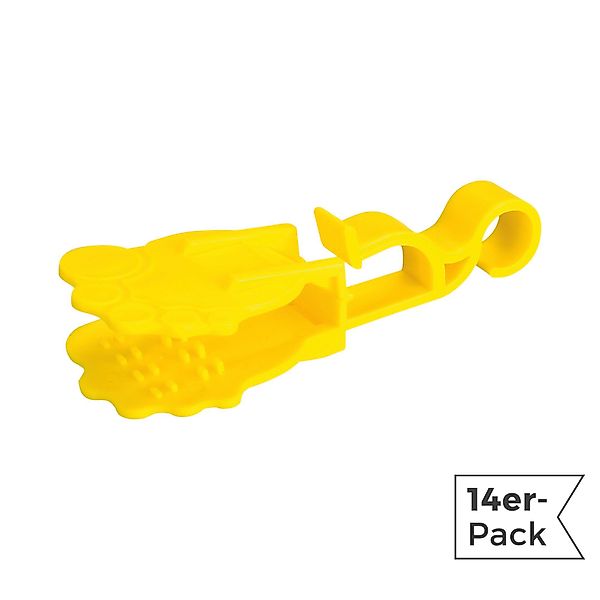 Badebürste Sockenklammer 14er-Pack, 14-tlg., Uni günstig online kaufen