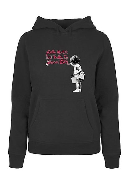 Merchcode Kapuzenpullover Merchcode Damen Ladies Dream Big Hoody (1-tlg) günstig online kaufen