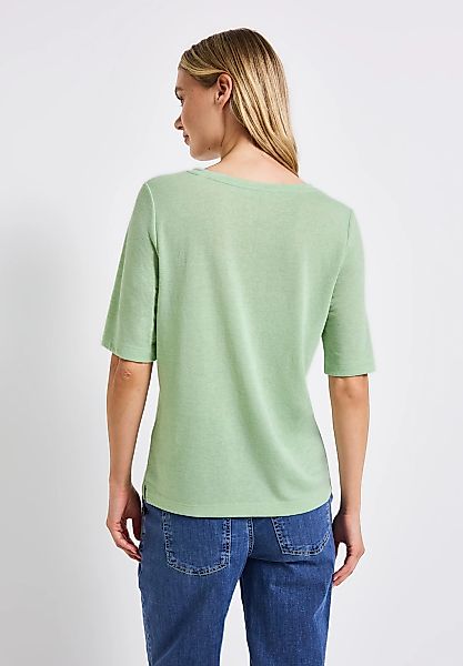 STREET ONE T-Shirt mit Folien-Wording günstig online kaufen