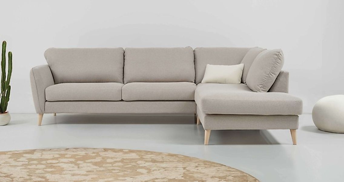 Home affaire Ecksofa »MARSEILLE 278/202 cm, L-Form, Ottom. rechts/links, ve günstig online kaufen