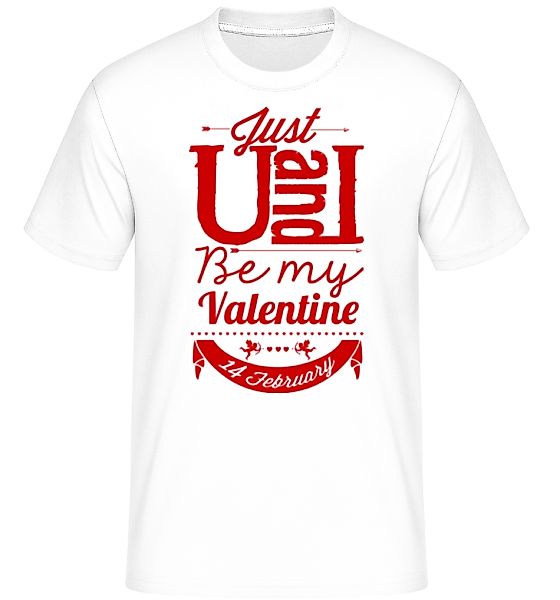 Be My Valentine Red · Shirtinator Männer T-Shirt günstig online kaufen