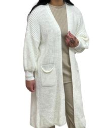 HELLO MISS Longstrickjacke Modisch Maxi Strickjacke günstig online kaufen