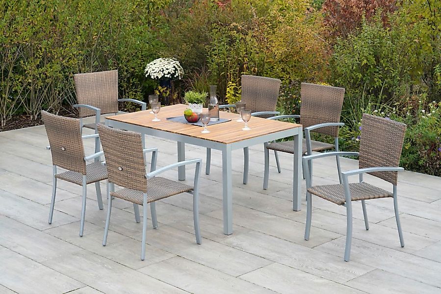 MERXX Garten-Essgruppe "Savona", (7 tlg.) günstig online kaufen