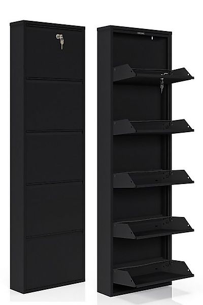 Kaufexpress GmbH Schuhschrank Schuhschrank Metall, 5-türig, abschließbar, R günstig online kaufen