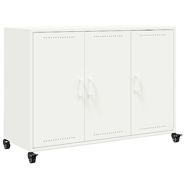 vidaXL Sideboard Sideboard Weiß 100,5x39x72 cm günstig online kaufen