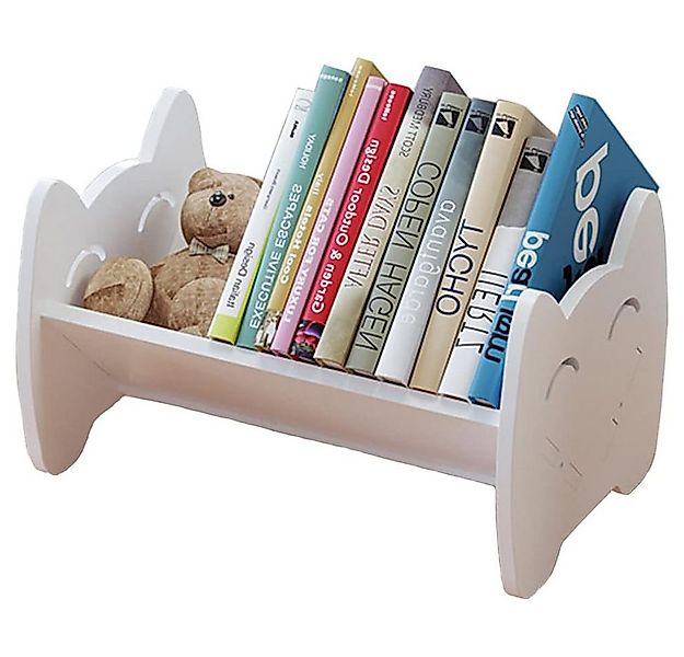 NUODWELL Bücherregal Kinderbücherregal, kleines Desktop-Bücherregal, Lagerr günstig online kaufen