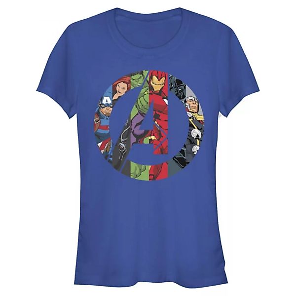 Marvel - Logo Avengers Heroes Icon - Frauen T-Shirt günstig online kaufen