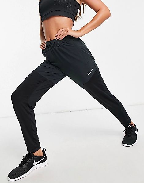 Nike Running – Dri-Fit – Jogginghose in Schwarz günstig online kaufen