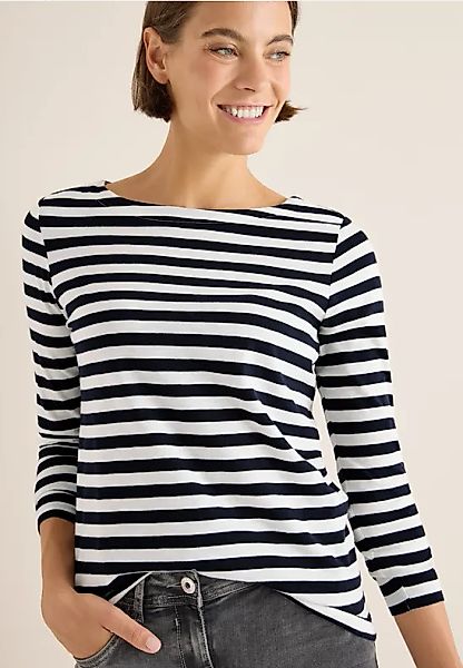 Gestreiftes Basic Shirt günstig online kaufen