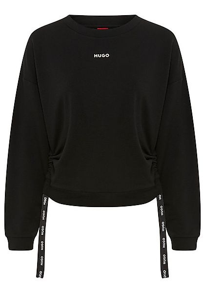 HUGO Sweatshirt Casual Riemen an der Seite für verstellbare Seitenlänge günstig online kaufen