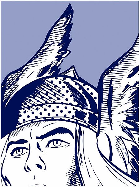 Komar Bild "The Mighty Thor" Natur 1 Stk. tlg. Wandbild zur Dekoration im K günstig online kaufen