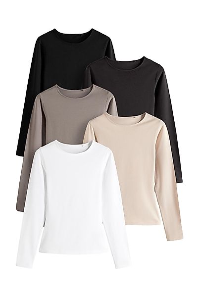 The Set Langarmshirt The Set Rundhals-Langarmshirts, günstig online kaufen