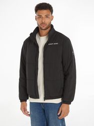Tommy Jeans Outdoorjacke "TJM ESSENTIAL QUILTED JACKET EXT" mit Logoschrift günstig online kaufen
