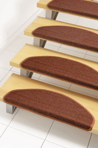 Dekowe Stufenmatte "Mara S2" halbrund 5 mm Höhe 100% Sisal, große Farbauswa günstig online kaufen