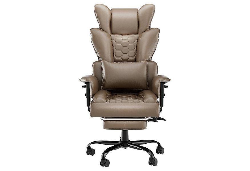 FIVMEN Bürostuhl Ergonomischer mit hoher Rückenlehne Chefsessel Chefdrehstu günstig online kaufen