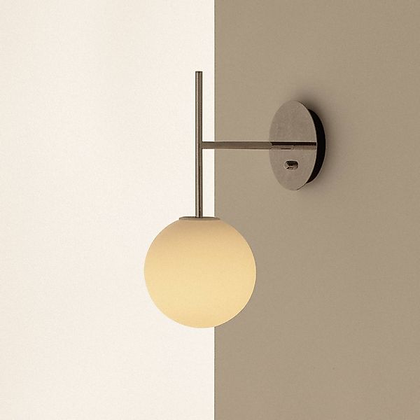 Audo TR Bulb Suspended Wandleuchte, Stecker, grau/weiß günstig online kaufen