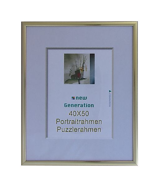 Oslo MasterLine Einzelrahmen Bilderrahmen Aluminium schmal günstig online kaufen