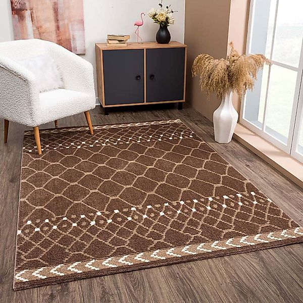 Carpet City Teppich »April 2312«, rechteckig, 10 mm Höhe, Läufer, weich dur günstig online kaufen