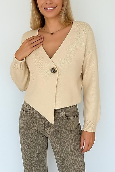Worldclassca Cardigan WORLDCLASSCA Cardigan Strickjacke V-Ausschnitt günstig online kaufen