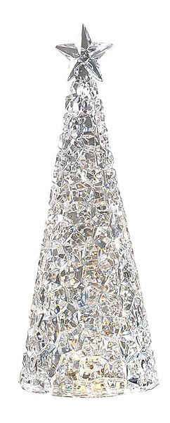 Sompex GLAMOR Tischleuchte Weihnachtsbaum Dekoleuchte Silber 44 cm günstig online kaufen