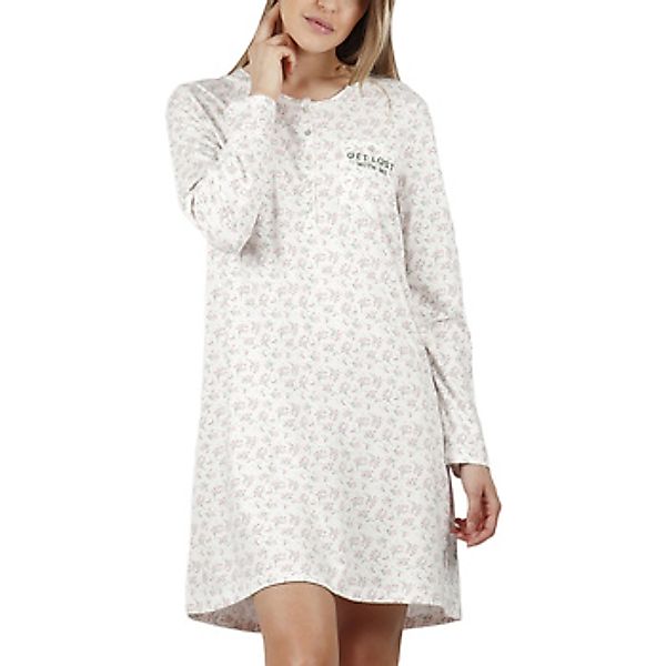 Admas  Pyjamas/ Nachthemden Langärmeliges Nachthemd Get Lost günstig online kaufen